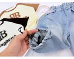 ست کراپ شلوارک گت دار دخترونه(9723)