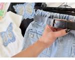 ست٣تیکه تیشرت دامن پروانه دخترونه(9845)