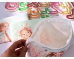 پوشه A5پارچه ای دختر(9832)
