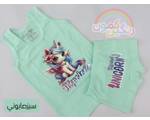 ست زیرپوش شرت تکشاخ دخترونه(9693)