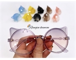 عینک گربه شیشه ای(3873)