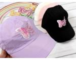 کلاه دم اسبی دخترونه طرح پروانه(9791)