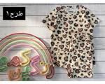 ست راحتی تیشرت شلوار بچگانه(9782)