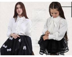 شوميز دخترونه حرير پرسته(9650)