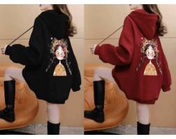 هودی حوله ای طرح دختر(9924)