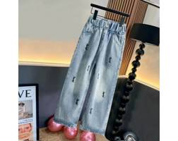شلوار جین نگینی ysl دخترونه(9715)