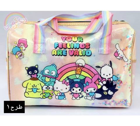 ساک ورزشی آکواریومی دخترونه(9702)