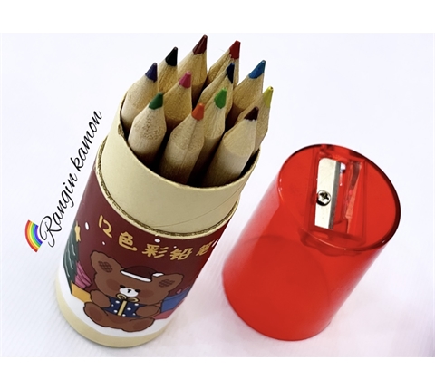 مینی مداد رنگی استوانه(6343)