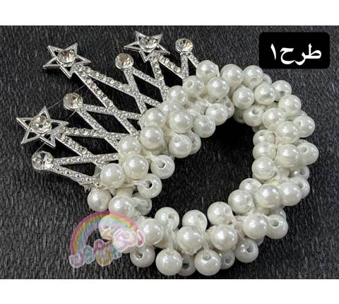 کش مو گوجه ای تاج دخترونه(9821)