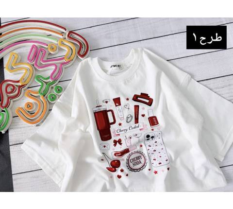 کراپ تیشرت سامر بچگانه(9774)