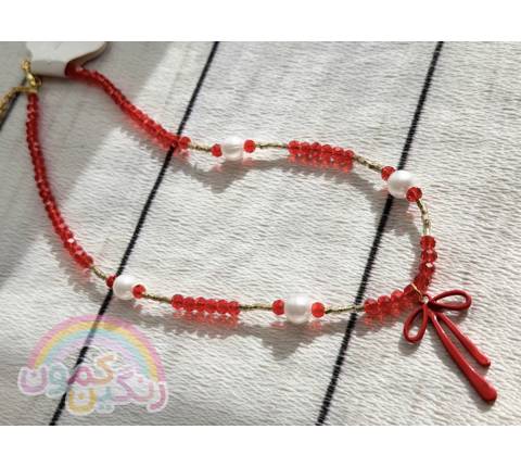 گردنبند پاپیون فلزی(9758)