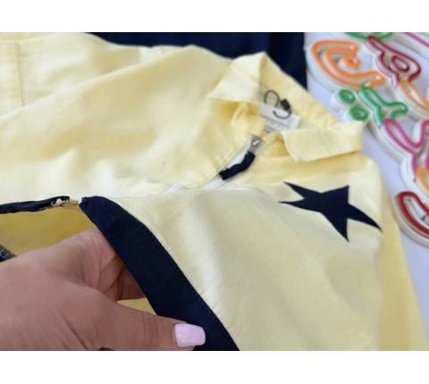ست بامبر اسلش ستاره دخترونه(9814)