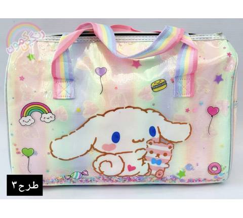 ساک ورزشی آکواریومی دخترونه(9702)