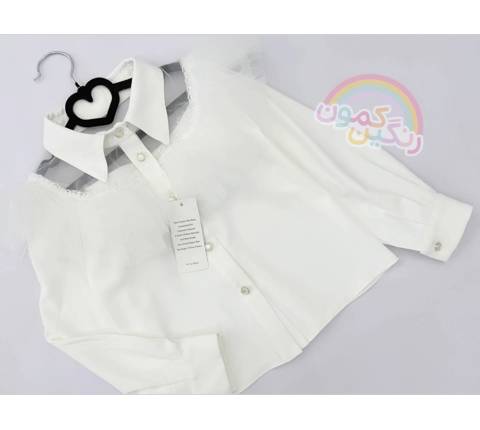 شوميز دخترونه حرير ونزدي(9649)